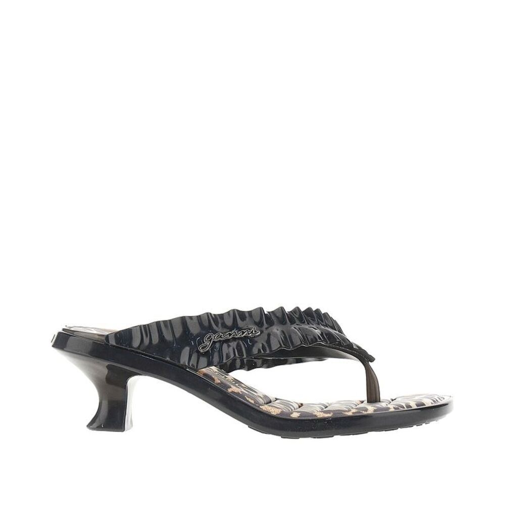 Ganni Women Ganni X Melissa Rubber Thong Heel